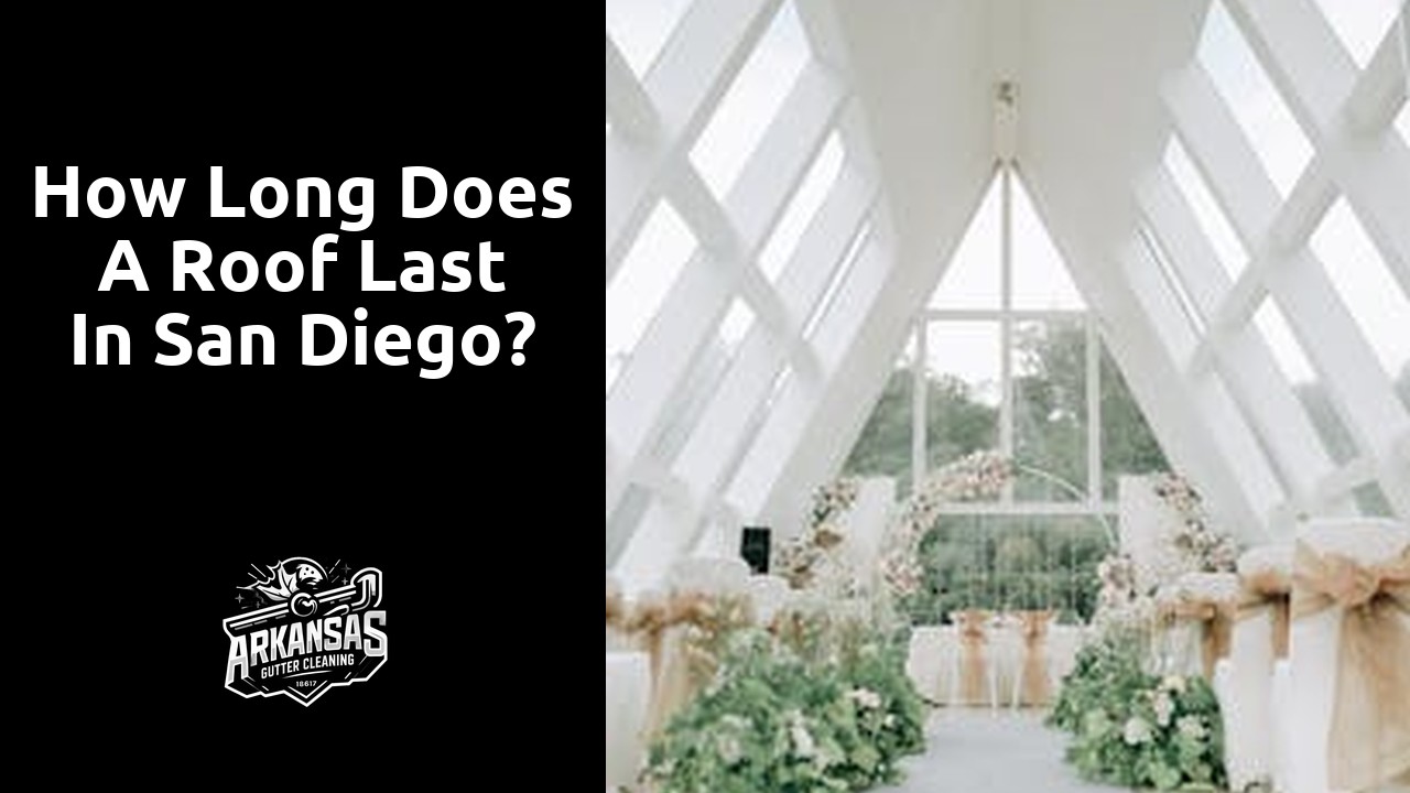 How long does a roof last in San Diego?