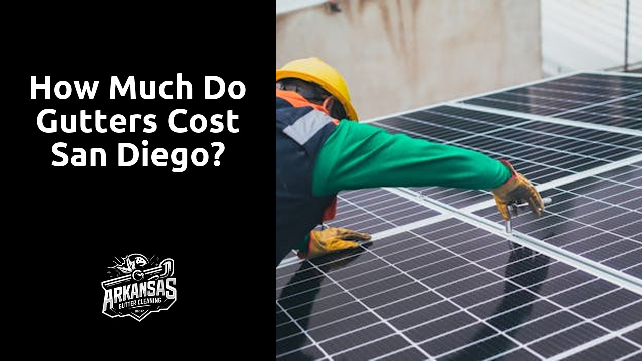 How much do gutters cost San Diego?