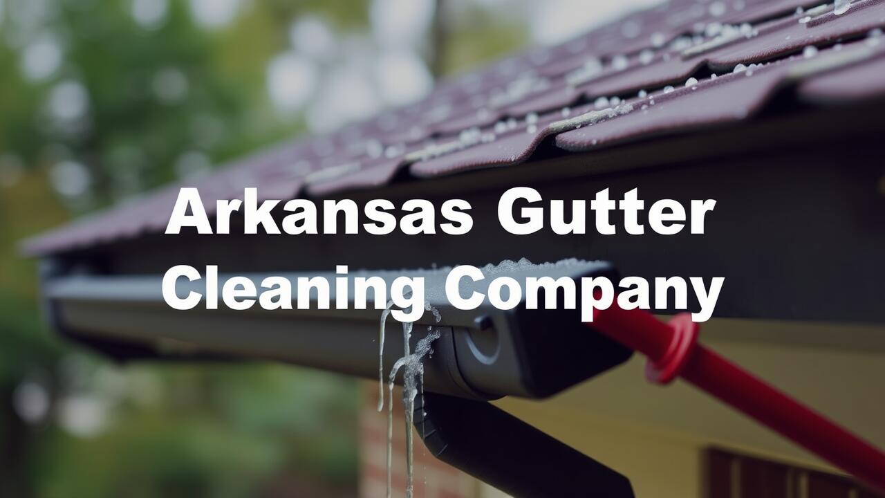 Arkansas Gutter Cleaning Company Cost